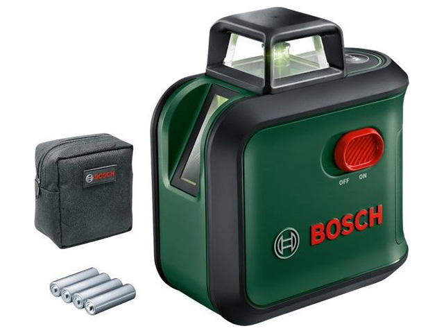 Нивелир лазерный линейный BOSCH Advanced Level 360 в кор. (проекция: крест, до 24 м, +/- 0.40 мм/м, резьба 1/4") Нивелир лазерный линейный BOSCH Advanced Level 360 в кор. (проекция: крест, до 24 м, +/- 0.40 мм/м, резьба 1/4")