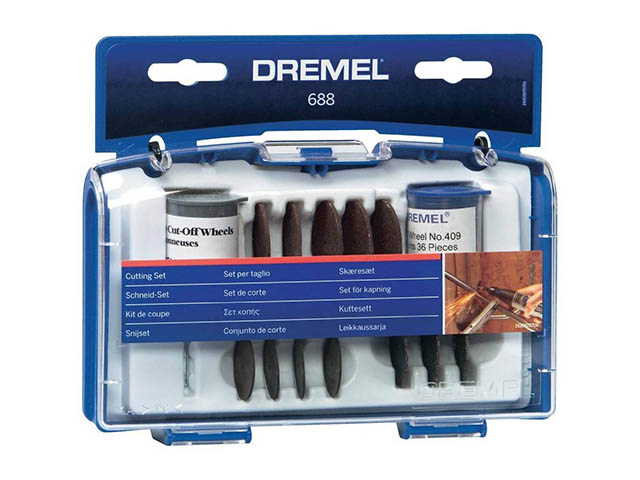Набор оснастки для резки DREMEL 69 предметов Набор оснастки для резки DREMEL 69 предметов