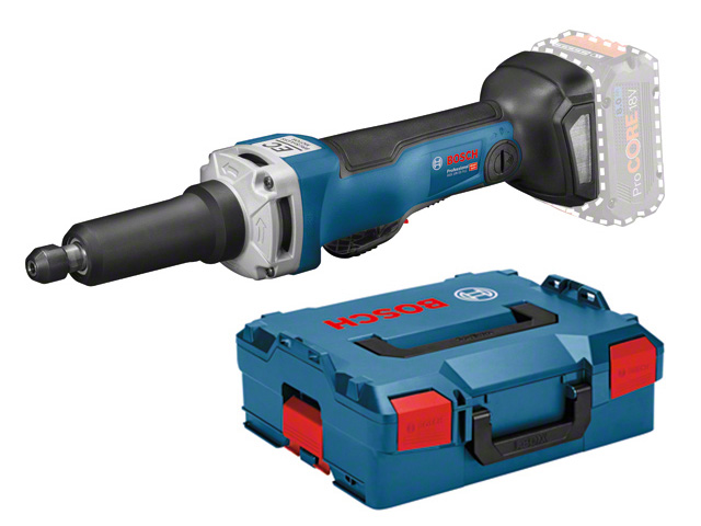 Аккум. прямая шлифмашина GGS 18V-23 PLC L-BOXX (без аккумуляторов и зарядного устройства) (BOSCH) Аккум. прямая шлифмашина GGS 18V-23 PLC L-BOXX (без аккумуляторов и зарядного устройства) (BOSCH)