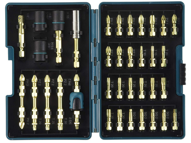 Набор бит Impact Gold MAKITA (38 шт.) Набор бит Impact Gold MAKITA (38 шт.)
