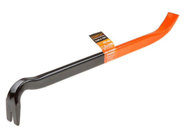 Лом-гвоздодер усиленный 450x25х12мм STARTUL PROFI (ST4096-45) Лом-гвоздодер усиленный 450x25х12мм STARTUL PROFI (ST4096-45)