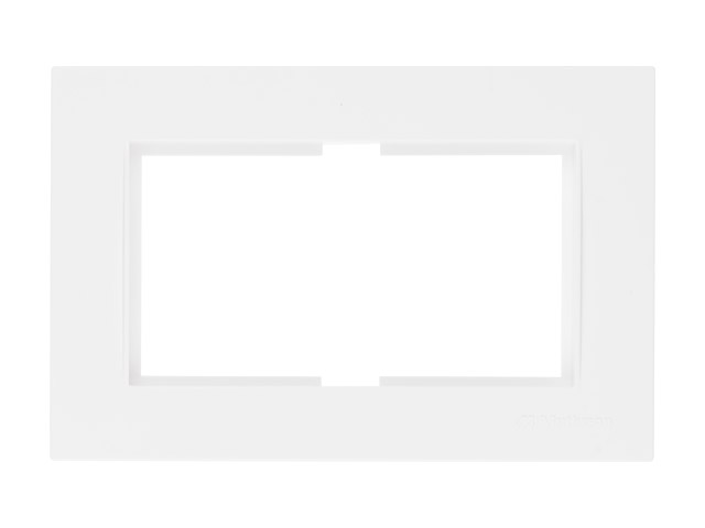 Рамка для 2-ой розетки белая, RITA, MUTLUSAN (для розетки 2-ой арт.2200 201 ХХХХ, 2200 202 ХХХХ, 2200 203 ХХХХ (ХХХХ-цвет)) Рамка для 2-ой розетки белая, RITA, MUTLUSAN (для розетки 2-ой арт.2200 201 ХХХХ, 2200 202 ХХХХ, 2200 203 ХХХХ (ХХХХ-цвет))