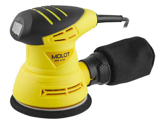 Эксцентриковая шлифмашина MOLOT MRS 1225 в кор. 250 Вт, 125 мм, 12000 об/мин Эксцентриковая шлифмашина MOLOT MRS 1225 в кор. 250 Вт, 125 мм, 12000 об/мин
