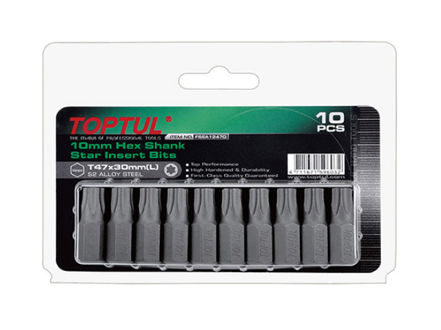 Насадка TORX T55 30мм 10шт блистер TOPTUL Насадка TORX T55 30мм 10шт блистер TOPTUL