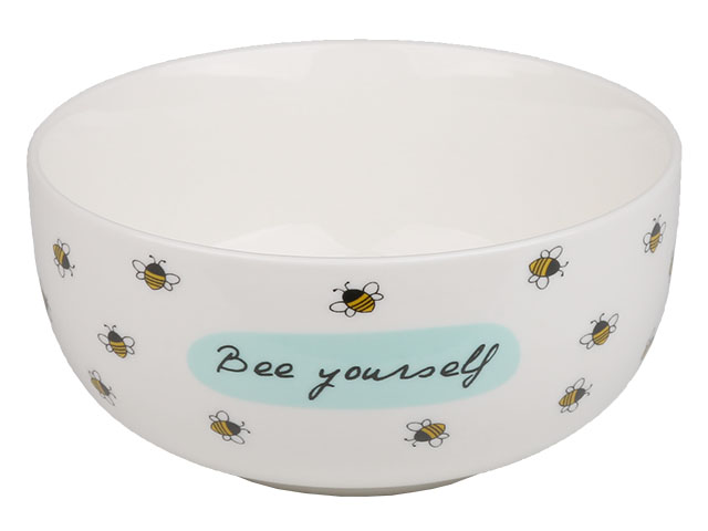 Миска керамическая, 500 мл, Bee Yourself!, PERFECTO LINEA Миска керамическая, 500 мл, Bee Yourself!, PERFECTO LINEA