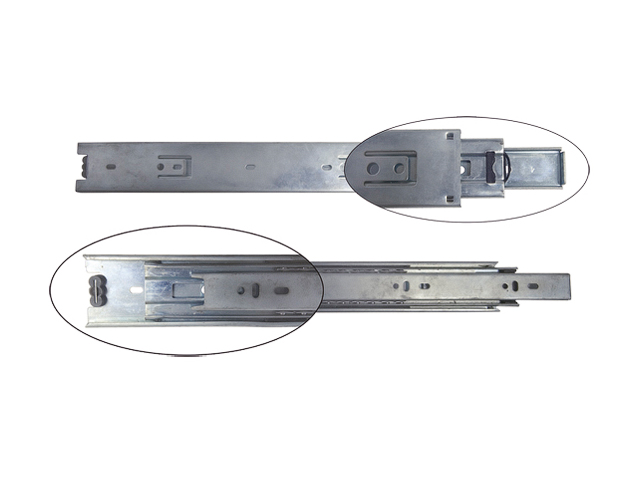 Направляющая шариковая полного выдвижения 350х45 мм цинк 2 шт Направляющая шариковая полного выдвижения 350х45 мм цинк 2 шт