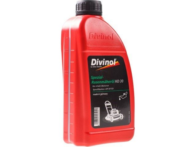 Масло моторное 4-х тактное минеральное HD SAE 30 DIVINOL 1 л (летнее (от 0 до +30 С) , для 4-х тактных двигателей культиваторов, газонокосилок, электр Масло моторное 4-х тактное минеральное HD SAE 30 DIVINOL 1 л (летнее (от 0 до +30 С) , для 4-х тактных двигателей культиваторов, газонокосилок, электр