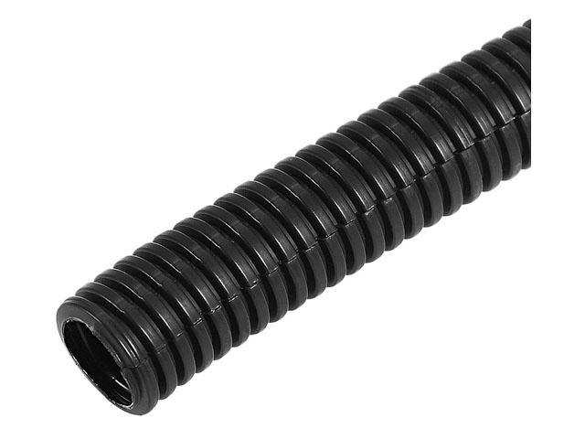 Трубa автомобильная гофрированная ПП 9,8 мм, разрезная (бухта 50 м/уп.) REXANT Трубa автомобильная гофрированная ПП 9,8 мм, разрезная (бухта 50 м/уп.) REXANT