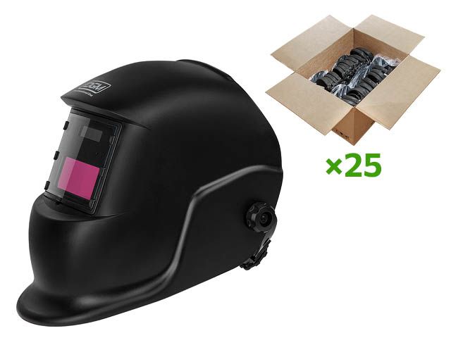 Щиток сварщика  с самозатемняющимся светофильтром DGM V4100 (1/2/1/2; 90х35 мм; DIN 4/11 (фикс)) Щиток сварщика  с самозатемняющимся светофильтром DGM V4100 (1/2/1/2; 90х35 мм; DIN 4/11 (фикс))