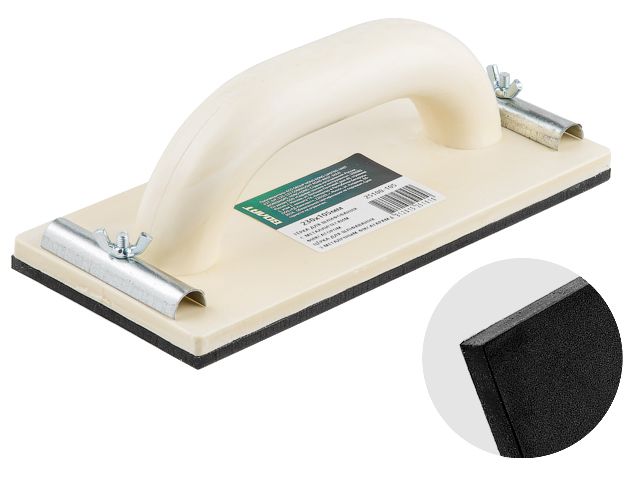 Терка для шлифования с металл.фиксатором 230х80мм ВОЛАТ (сеткодержатель с зажимами) Терка для шлифования с металл.фиксатором 230х80мм ВОЛАТ (сеткодержатель с зажимами)