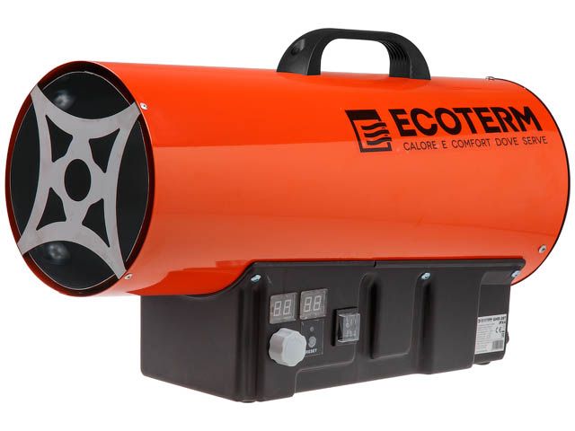 Нагреватель воздуха газ. Ecoterm GHD-30T прям., 30 кВт, термостат, переносной (30кВт, 650 м3/ч) Нагреватель воздуха газ. Ecoterm GHD-30T прям., 30 кВт, термостат, переносной (30кВт, 650 м3/ч)