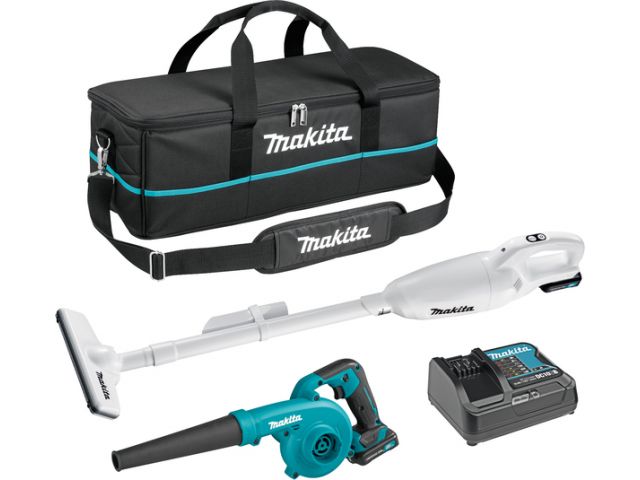 Набор электроинструмента MAKITA CLX 245 SAX1 (UB100D, CL108FD, 1xBL1021, DC10SB) Набор электроинструмента MAKITA CLX 245 SAX1 (UB100D, CL108FD, 1xBL1021, DC10SB)