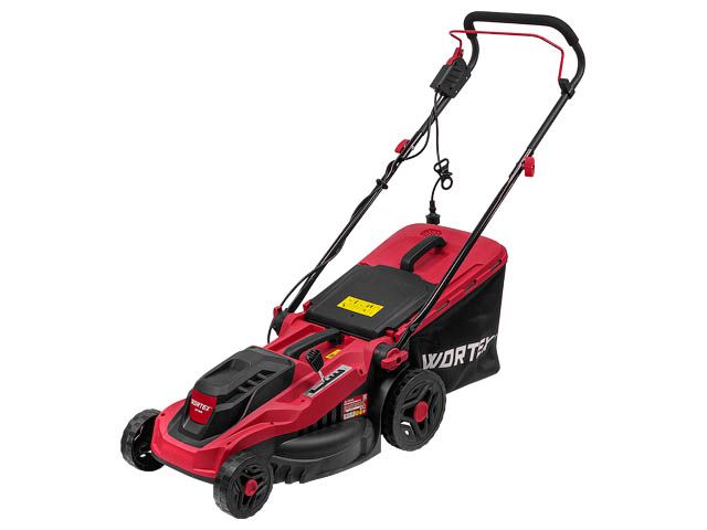 Газонокосилка электрическая WORTEX LM 3816 1600 Вт, шир.38 см (выс. 30-75 мм, травосборник 42 л) Газонокосилка электрическая WORTEX LM 3816 1600 Вт, шир.38 см (выс. 30-75 мм, травосборник 42 л)