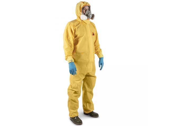 Защитный комбинезон К80 Щ50 JPC-80 Element Chem (р-р XXL), желтый, Jeta Safety Защитный комбинезон К80 Щ50 JPC-80 Element Chem (р-р XXL), желтый, Jeta Safety