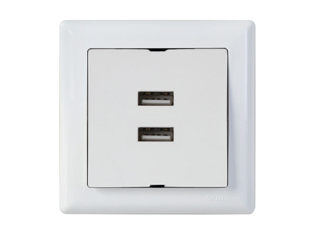 Розетка компьютерная 2хUSB (скрытая, горизонт.) белая, DARIA, MUTLUSAN (2xUSB , 5V-1.0A) Розетка компьютерная 2хUSB (скрытая, горизонт.) белая, DARIA, MUTLUSAN (2xUSB , 5V-1.0A)