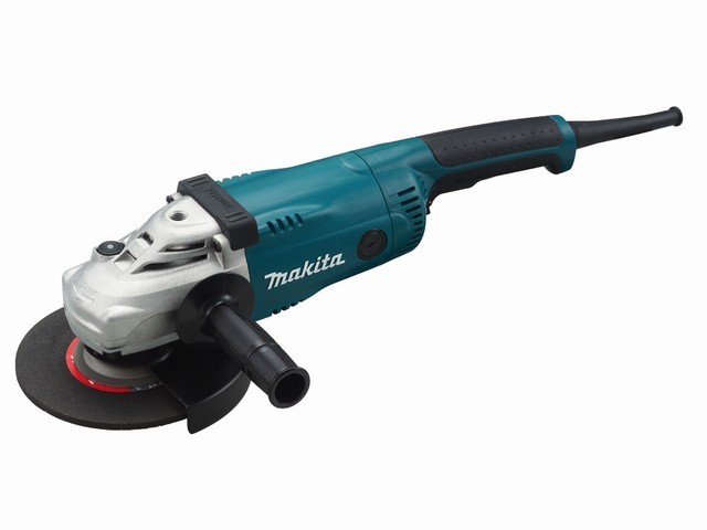 Двуручная углошлифмашина MAKITA GA 7020 SF в кор. (2200 Вт, диск 180х22 мм, плавный пуск, без регул. об., SDS-гайка) Двуручная углошлифмашина MAKITA GA 7020 SF в кор. (2200 Вт, диск 180х22 мм, плавный пуск, без регул. об., SDS-гайка)