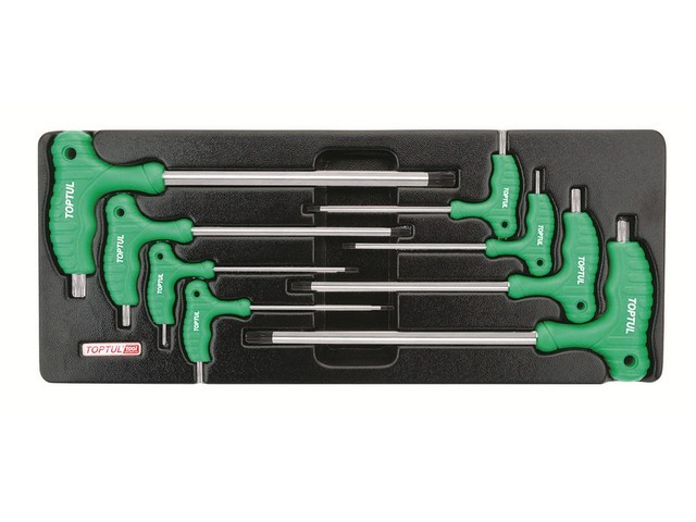 Набор-сет ключей L-Type Torx Т10-Т50 8шт 434х176мм TOPTUL Набор-сет ключей L-Type Torx Т10-Т50 8шт 434х176мм TOPTUL