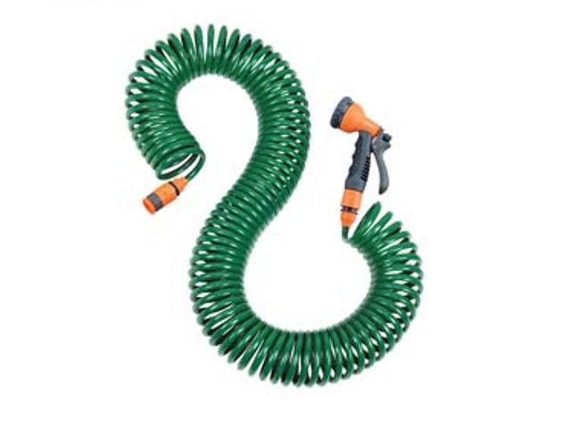 Шланг витой 15м + поливочный набор STARTUL GARDEN (ST6015-03) (спиральный) Шланг витой 15м + поливочный набор STARTUL GARDEN (ST6015-03) (спиральный)