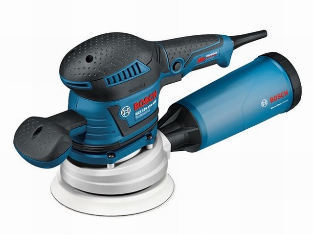 Эксцентриковая шлифмашина BOSCH GEX 125-150 AVE L-BOXX (400 Вт, 150 мм, 11000 - 24000 кол/мин, регул. об., антивибрационная система) Эксцентриковая шлифмашина BOSCH GEX 125-150 AVE L-BOXX (400 Вт, 150 мм, 11000 - 24000 кол/мин, регул. об., антивибрационная система)