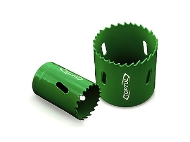 Коронка биметаллическая d51мм TOPTUL (использовать с направляющим сверлом SAAD1402) Коронка биметаллическая d51мм TOPTUL (использовать с направляющим сверлом SAAD1402)