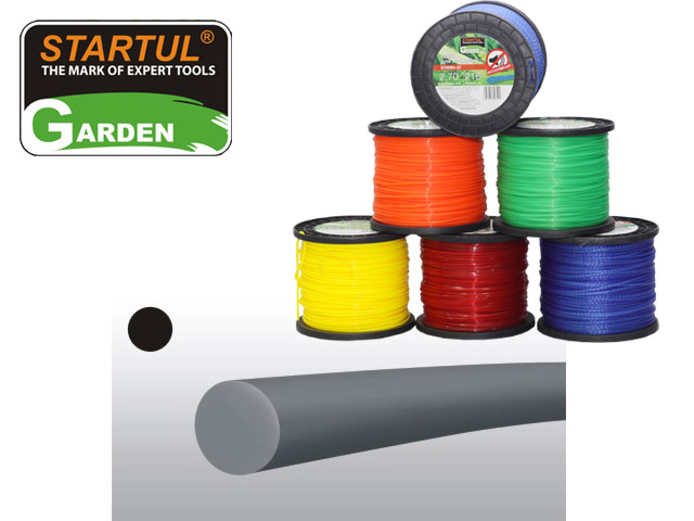 Леска ф 2.0 мм х 378 м кругл. сеч. STARTUL GARDEN Леска ф 2.0 мм х 378 м кругл. сеч. STARTUL GARDEN