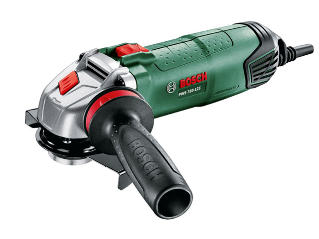 Одноручная углошлифмашина BOSCH PWS 750-125 NEW в кор. (750 Вт, диск 125х22 мм, вибро, без регул. об.) Одноручная углошлифмашина BOSCH PWS 750-125 NEW в кор. (750 Вт, диск 125х22 мм, вибро, без регул. об.)