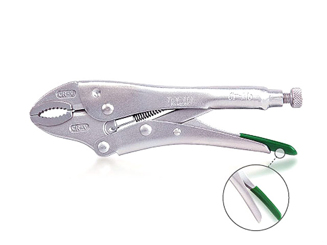 Зажим-плоскогубцы изогнутые 250мм TOPTUL Зажим-плоскогубцы изогнутые 250мм TOPTUL