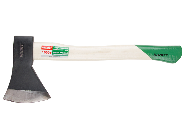 Топор 0,6кг с дер. рукояткой ВОЛАТ Топор 0,6кг с дер. рукояткой ВОЛАТ