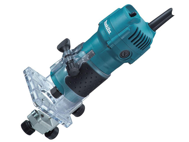 Фрезер кромочный MAKITA 3709 в кор. (530 Вт, цанга 6 мм, 30000 об/мин) Фрезер кромочный MAKITA 3709 в кор. (530 Вт, цанга 6 мм, 30000 об/мин)