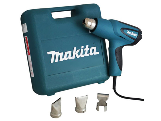 Термовоздуходувка MAKITA HG 5012 K в чем. + набор сопл (1600 Вт, 2 скор., 350-550 °С, ступенч. рег.,350-550 °С) Термовоздуходувка MAKITA HG 5012 K в чем. + набор сопл (1600 Вт, 2 скор., 350-550 °С, ступенч. рег.,350-550 °С)