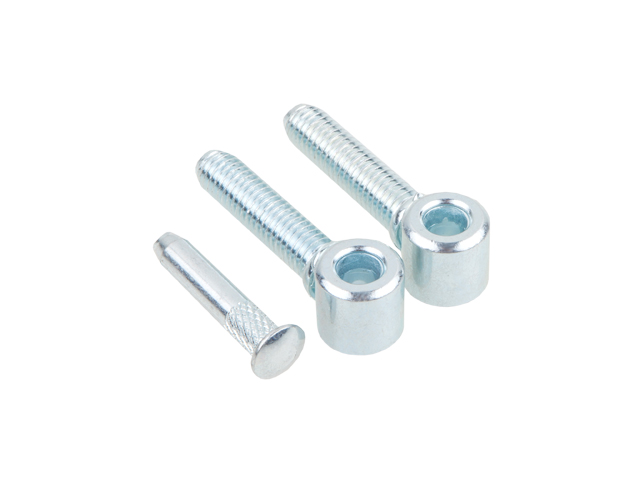 Петля ввертная ПВв2 1,25мм, цинк (с резьбой под металл) Петля ввертная ПВв2 1,25мм, цинк (с резьбой под металл)