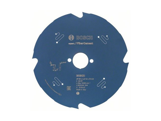 Диск пильный 184х30/25,4 мм 4 зуб. по гипсокартону EXPERT FOR FIBERCEMENT BOSCH (переменный зуб) Диск пильный 184х30/25,4 мм 4 зуб. по гипсокартону EXPERT FOR FIBERCEMENT BOSCH (переменный зуб)