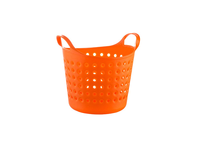 Корзинка Soft 4,1 л, мандарин, BEROSSI (Изделие из пластмассы. Размер 246 х 206 х 222 мм) Корзинка Soft 4,1 л, мандарин, BEROSSI (Изделие из пластмассы. Размер 246 х 206 х 222 мм)