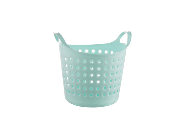 Корзинка Soft 4,1 л, мята, BEROSSI (Изделие из пластмассы. Размер 246 х 206 х 222 мм) Корзинка Soft 4,1 л, мята, BEROSSI (Изделие из пластмассы. Размер 246 х 206 х 222 мм)