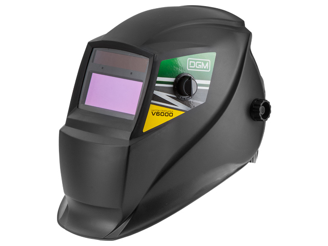 Щиток сварщика  с самозатемняющимся светофильтром DGM V6000 (1/2/1/2; 94х43мм; DIN 4/9-13; шлифовка) Щиток сварщика  с самозатемняющимся светофильтром DGM V6000 (1/2/1/2; 94х43мм; DIN 4/9-13; шлифовка)