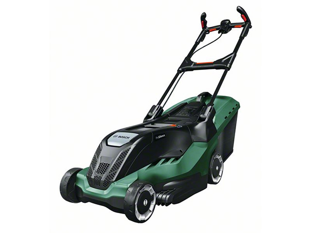 Газонокосилка электрическая BOSCH AdvancedRotak 760 (1800 Вт, шир. ножей 46 мм, выс. 20-80 мм, пластм. корпус, без мульчир., травосборник 50 л) Газонокосилка электрическая BOSCH AdvancedRotak 760 (1800 Вт, шир. ножей 46 мм, выс. 20-80 мм, пластм. корпус, без мульчир., травосборник 50 л)