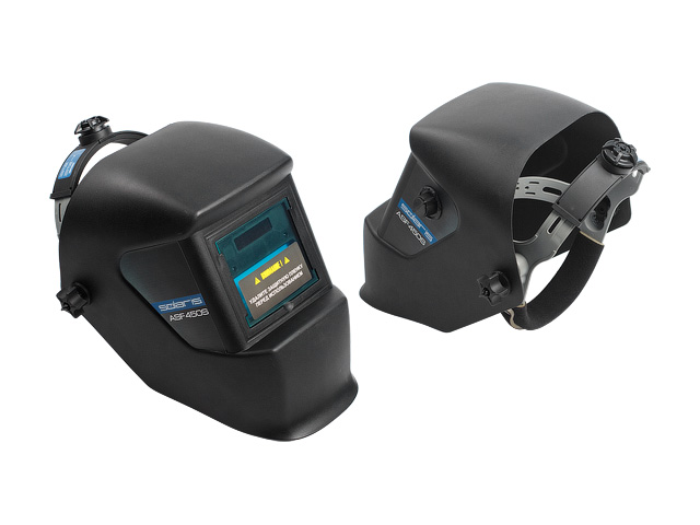 Щиток сварщика  с самозатемняющимся светофильтром Solaris ASF450S (1/2/1/3; 95х43мм; DIN 4/9-13 (регул); шлифовка; рег.чувств.; рег.задерж.) Щиток сварщика  с самозатемняющимся светофильтром Solaris ASF450S (1/2/1/3; 95х43мм; DIN 4/9-13 (регул); шлифовка; рег.чувств.; рег.задерж.)