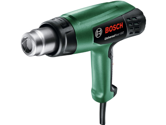 Термовоздуходувка BOSCH UniversalHeat 600 в кор. (1800 Вт, 3 скор., 50-600 °С, ступенч. рег.) Термовоздуходувка BOSCH UniversalHeat 600 в кор. (1800 Вт, 3 скор., 50-600 °С, ступенч. рег.)
