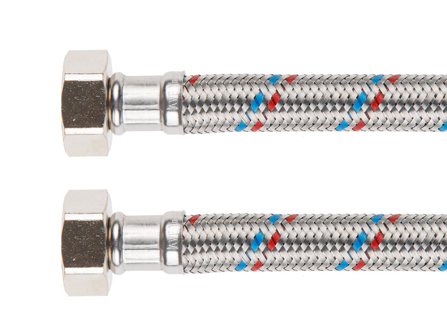 Подводка гибкая, SUS, гайка 3/4" - гайка 3/4" 80см AV Engineering (16 Bar, 100°С, теперь в пакете) Подводка гибкая, SUS, гайка 3/4" - гайка 3/4" 80см AV Engineering (16 Bar, 100°С, теперь в пакете)
