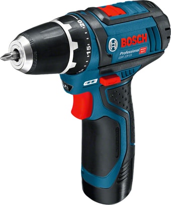 Аккум. дрель-шуруповерт BOSCH GSR 12V-30 в чем. (12.0 В, 2 акк., 2.0 А/ч Li-Ion, 2 скор., 30 Нм, шурупы до 7 мм) Аккум. дрель-шуруповерт BOSCH GSR 12V-30 в чем. (12.0 В, 2 акк., 2.0 А/ч Li-Ion, 2 скор., 30 Нм, шурупы до 7 мм)
