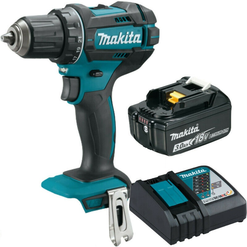 Аккум. дрель-шуруповерт MAKITA DDF 485 RF в чем. (18.0 В, 1 акк., 3.0 А/ч Li-Ion, 2 скор., 50 Нм, шурупы до 10 мм) Аккум. дрель-шуруповерт MAKITA DDF 485 RF в чем. (18.0 В, 1 акк., 3.0 А/ч Li-Ion, 2 скор., 50 Нм, шурупы до 10 мм)