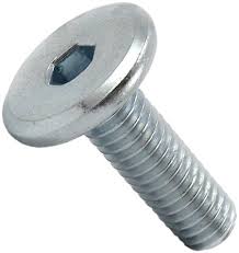 Винт М6х20 мм с плоск. голов. и внутр. шестигр., цинк, (10 шт в зип-локе) Винт М6х20 мм с плоск. голов. и внутр. шестигр., цинк, (10 шт в зип-локе)