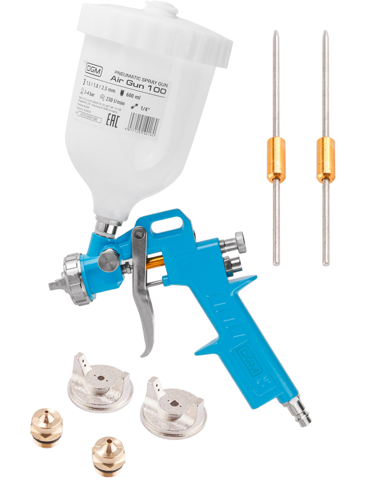 Краскораспылитель DGM Air Gun 100 Краскораспылитель DGM Air Gun 100