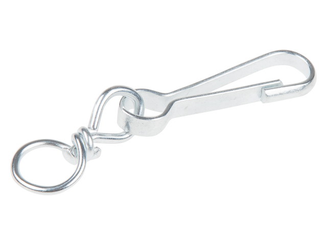 Карабин с вертлюгом тип А 40 мм Карабин с вертлюгом тип А 40 мм