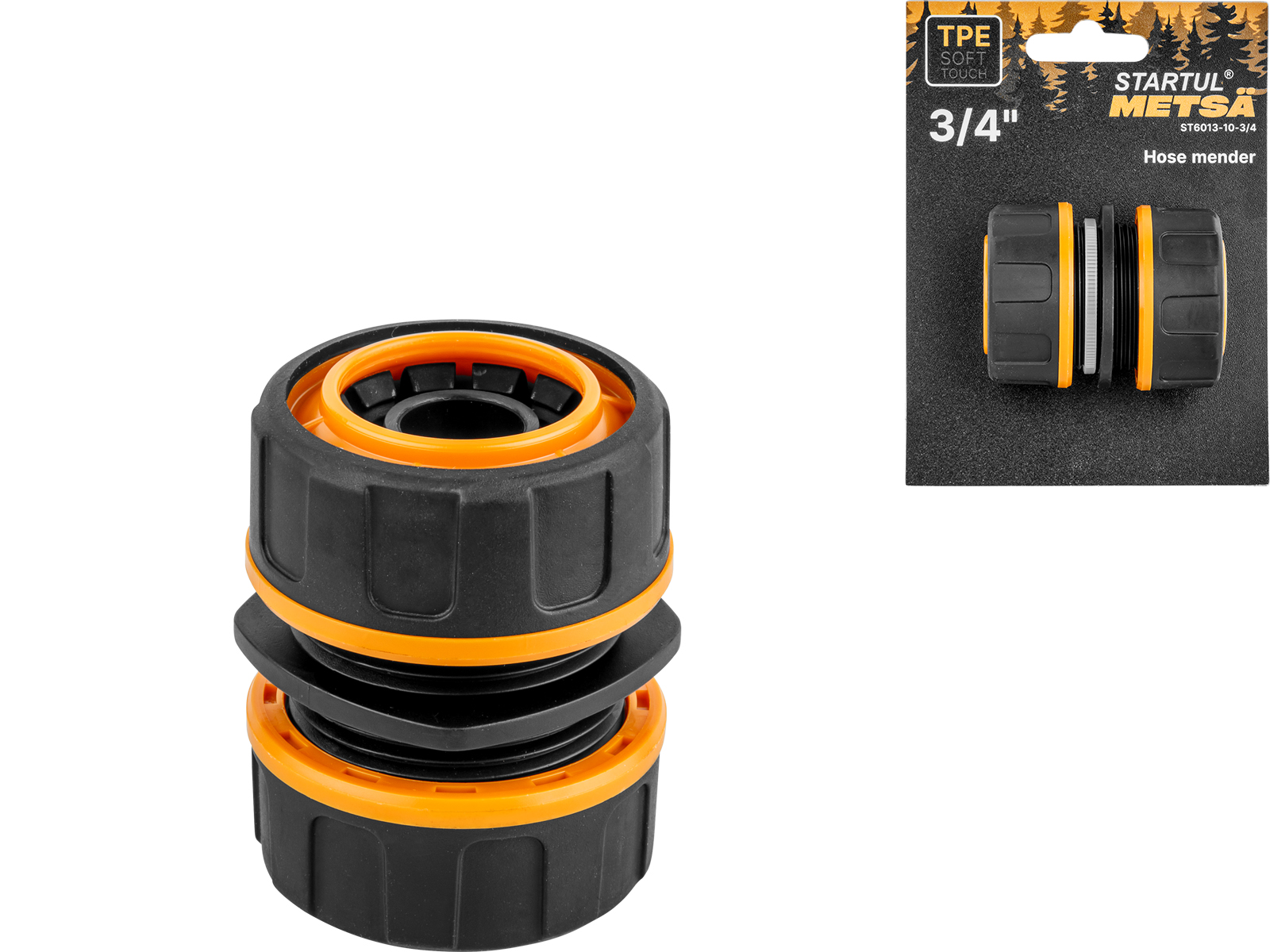 Муфта соед. для шлангов 3/4" STARTUL METSA (ST6013-10-3/4) Муфта соед. для шлангов 3/4" STARTUL METSA (ST6013-10-3/4)