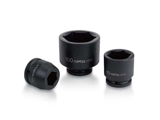 Головка ударн. 1-1/2" 90мм 6гр. TOPTUL (Длина - 118 мм) Головка ударн. 1-1/2" 90мм 6гр. TOPTUL (Длина - 118 мм)