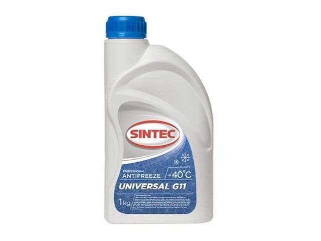 Антифриз Sintec-40 G11 Universal (синий) 1кг Антифриз Sintec-40 G11 Universal (синий) 1кг