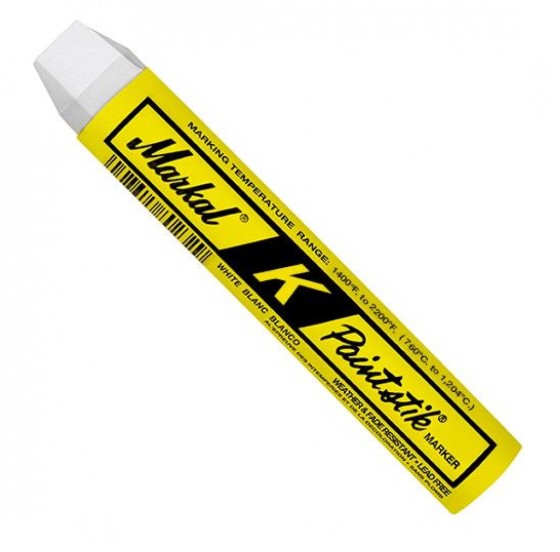 Маркер промышленный K Paintstik Heat Stik MARKAL БЕЛЫЙ Маркер промышленный K Paintstik Heat Stik MARKAL БЕЛЫЙ