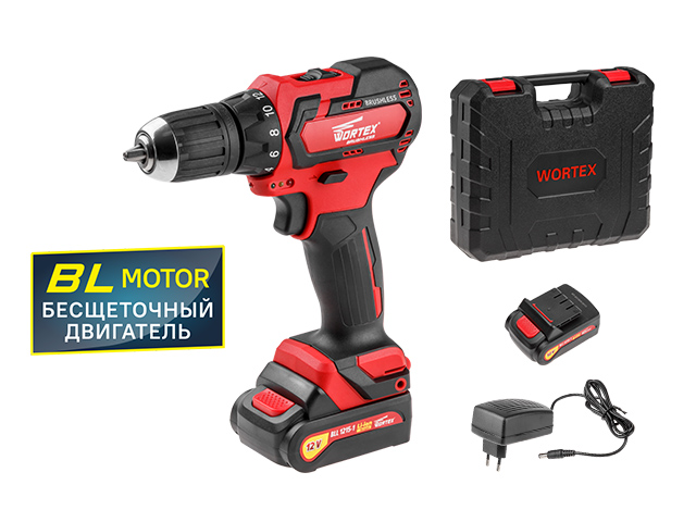 Аккум. дрель-шуруповерт WORTEX BD 1215-1 DLi в чем. (12.0 В, 2 акк., 1.5 А/ч Li-Ion, БЕСЩЁТ., 2 скор., 35 Нм, шурупы до 8 мм) Аккум. дрель-шуруповерт WORTEX BD 1215-1 DLi в чем. (12.0 В, 2 акк., 1.5 А/ч Li-Ion, БЕСЩЁТ., 2 скор., 35 Нм, шурупы до 8 мм)