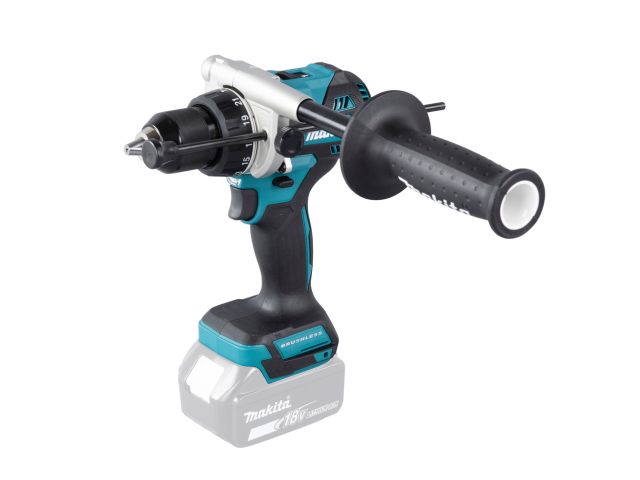Аккум. ударная дрель-шуруповерт MAKITA LXT DHP 486 Z в кор. (18.0 В, БЕЗ АККУМУЛЯТОРА, 2 скор., 130 Нм, шурупы до 13 мм, сверление в металле до 13 мм) Аккум. ударная дрель-шуруповерт MAKITA LXT DHP 486 Z в кор. (18.0 В, БЕЗ АККУМУЛЯТОРА, 2 скор., 130 Нм, шурупы до 13 мм, сверление в металле до 13 мм)